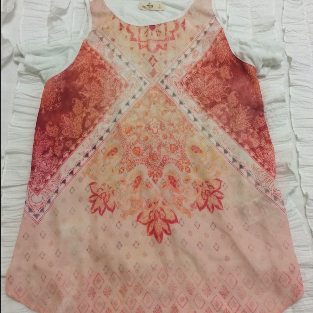 patterned blouse